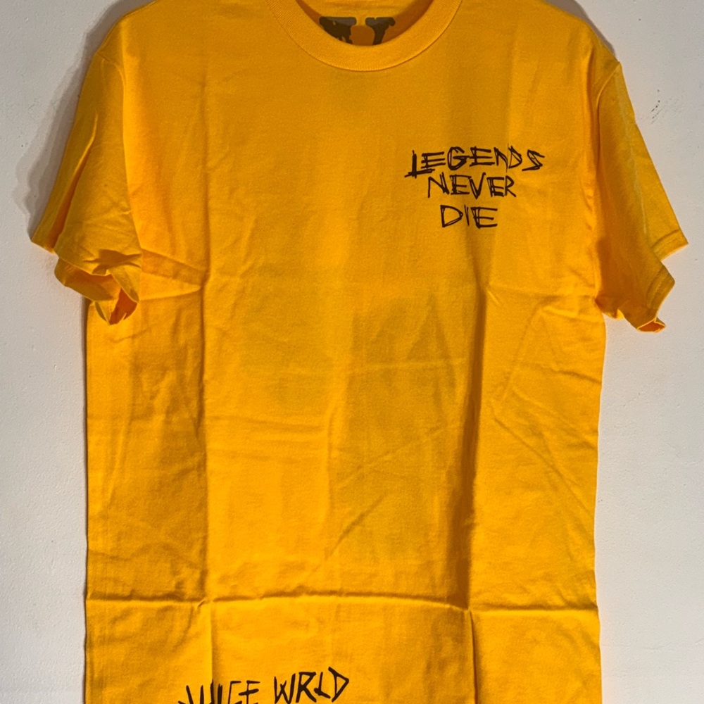 Yellow Graphic T-Shirt VLONE new without tags